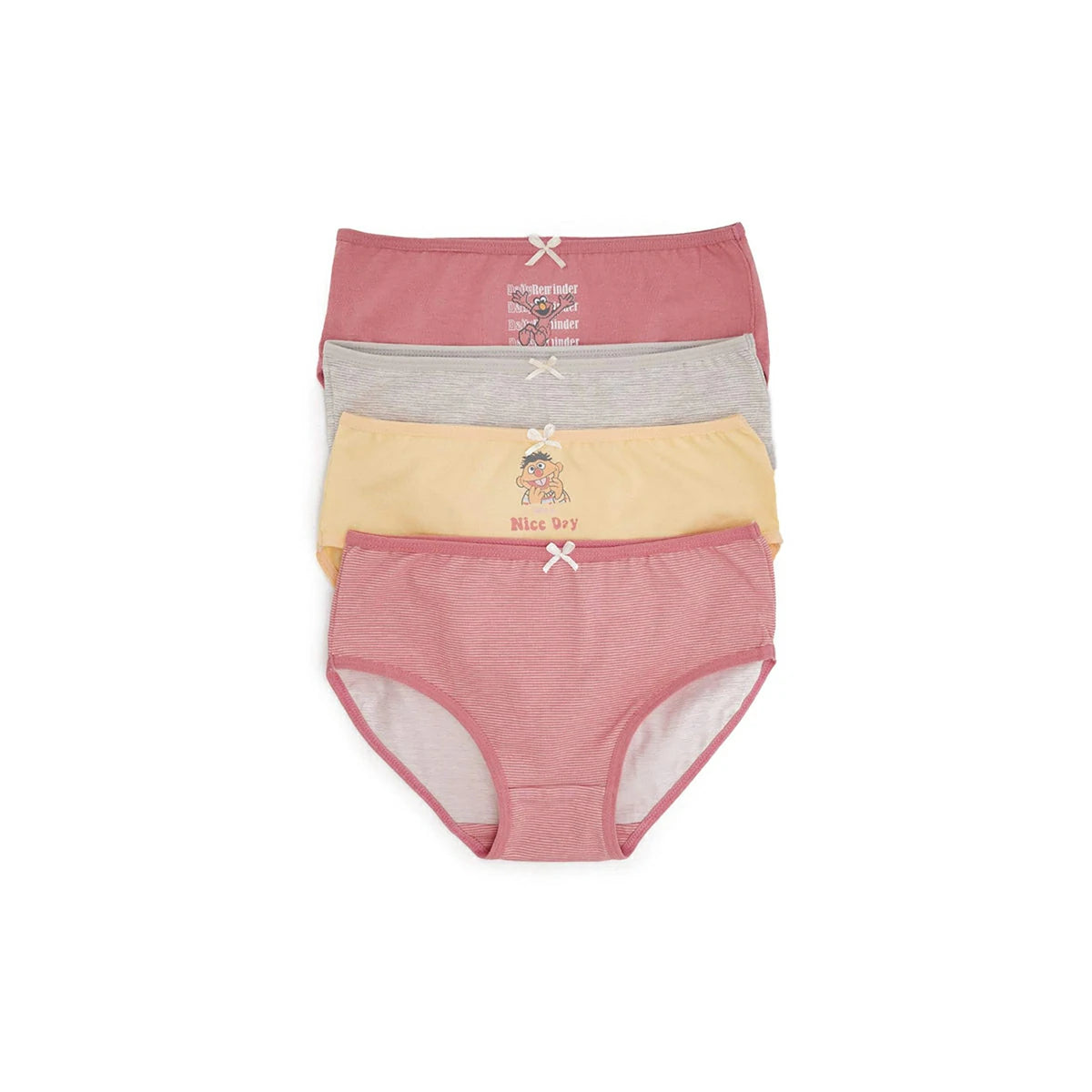 Carina - Pack of 7 Girly Brief Panties