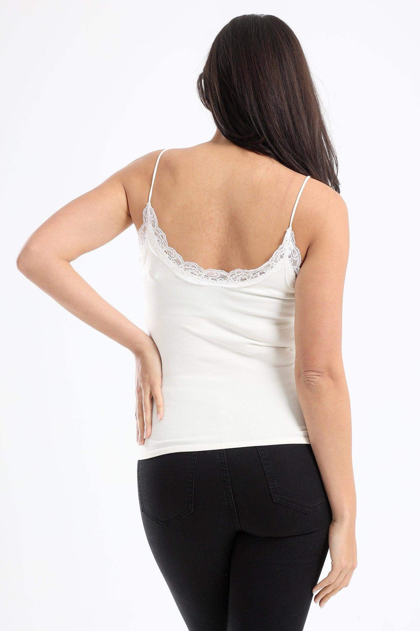Carina -Plunge Round Neck Top