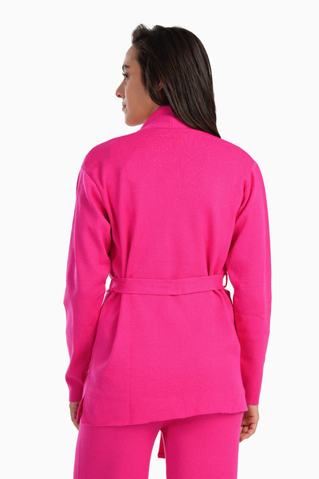 Carina -Lounge Cardigan with Folded Collar