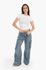 Carina - Ribbed Round Neck Top