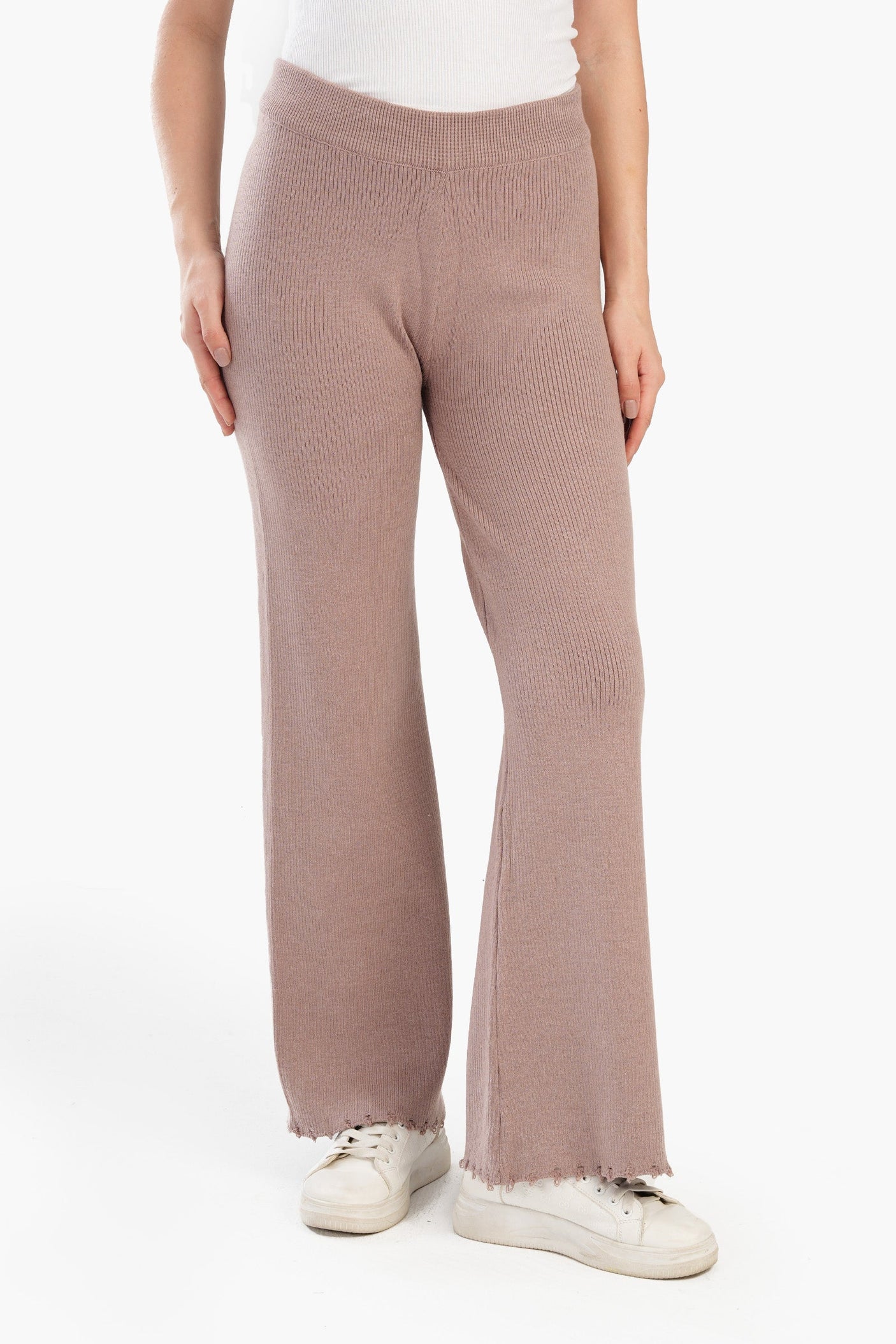 Carina - Faux Leather Cargo Pants