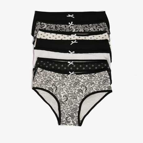 Carina - Pack of 7 Colored Brief Panties For women