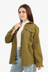 Carina - Jacquard Cotton Shirt
