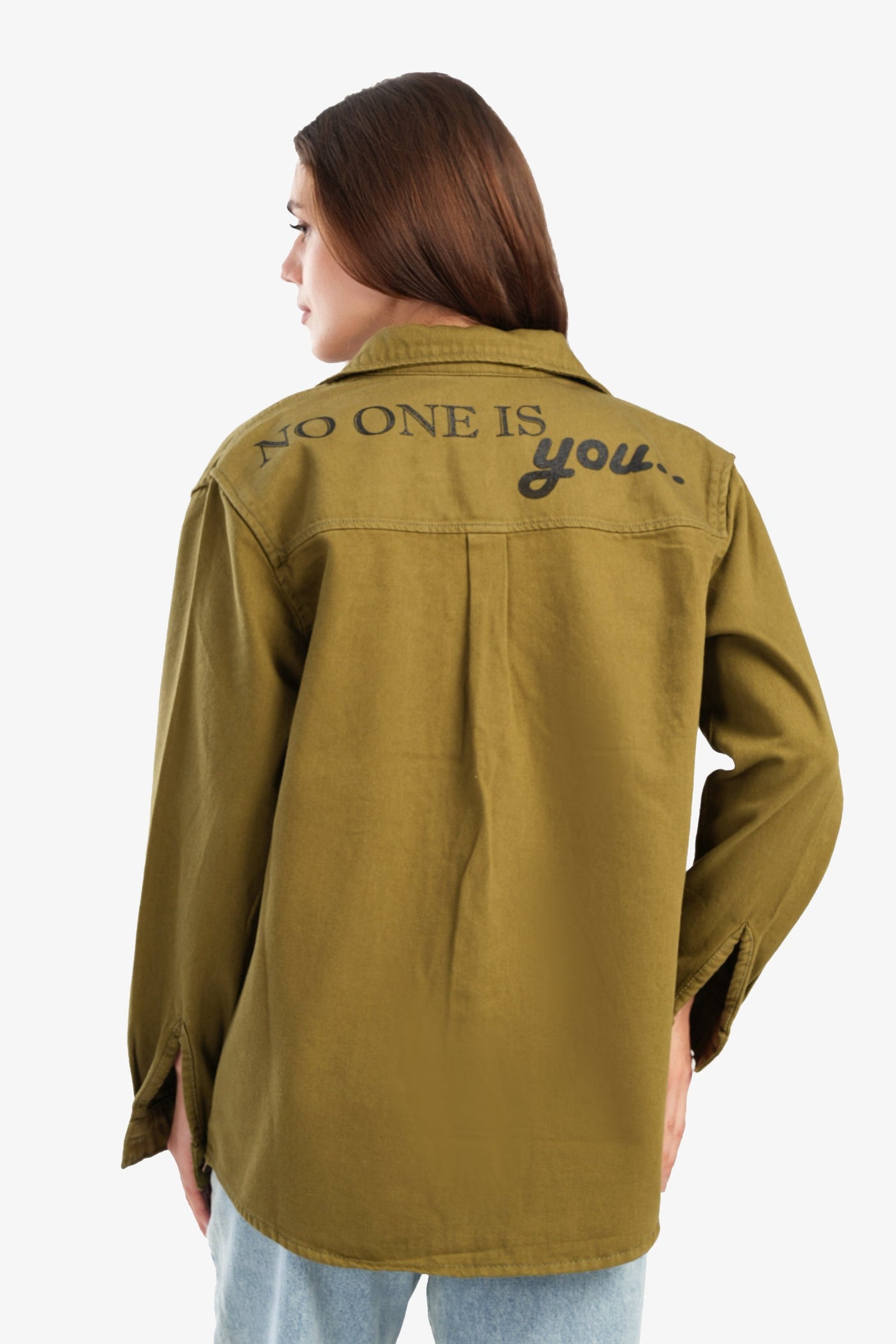 Carina - Jacquard Cotton Shirt
