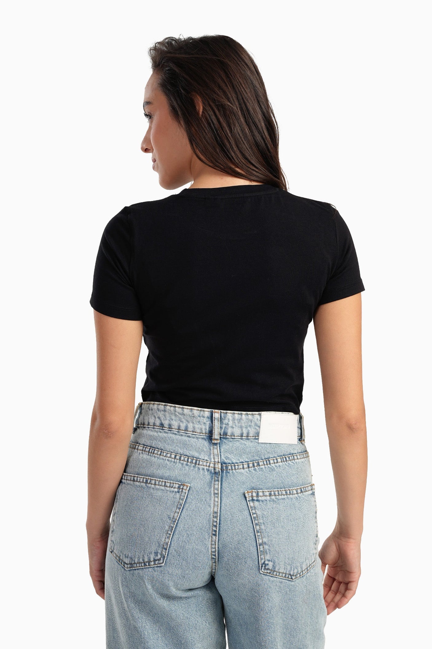 Carina - Everyday Cotton Cropped T-Shirt