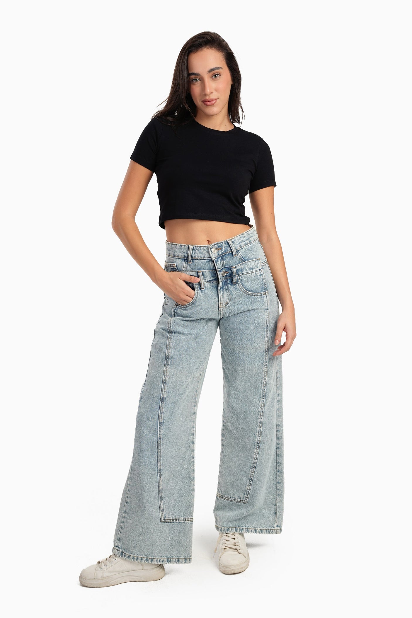 Carina - Everyday Cotton Cropped T-Shirt