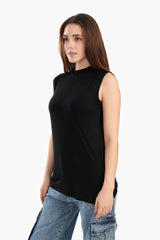 Carina - Sleek Viscose Sleeveless Top