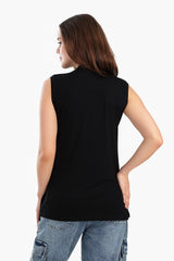 Carina - Sleek Viscose Sleeveless Top