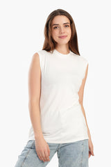 Carina - Sleek Viscose Sleeveless Top