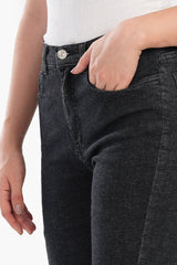 Carina - Classic Cotton Flare Jeans
