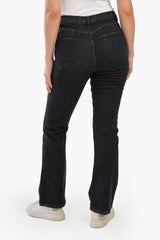 Carina - Classic Cotton Flare Jeans