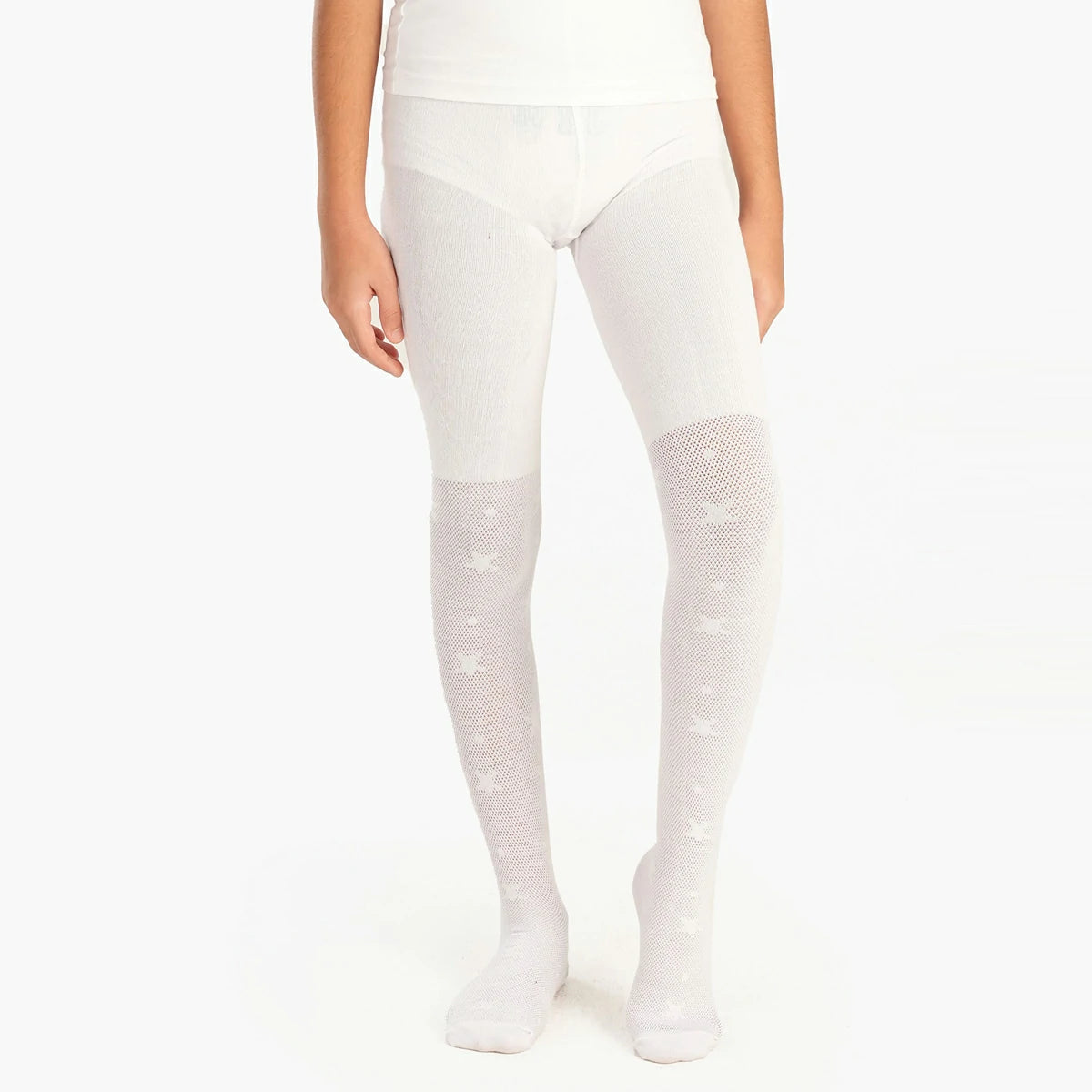 Carina - Girly Cotton Stars Pantyhose