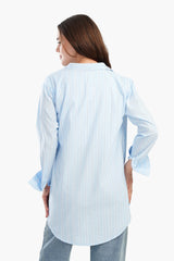 Carina - Timeless Striped Button-Down Shirt
