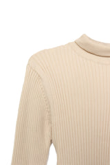 Carina - Ribbed Turtleneck Pullover