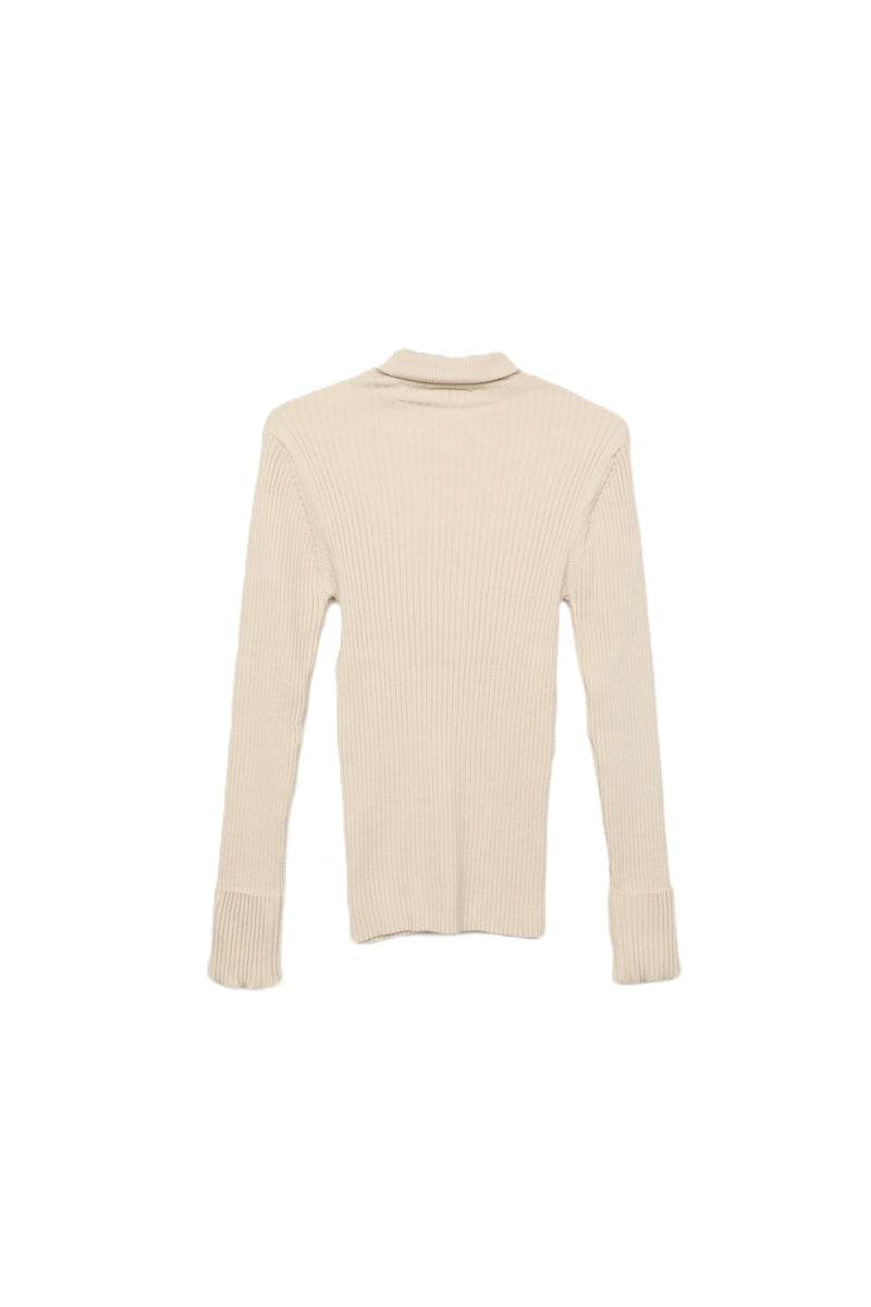 Carina - Ribbed Turtleneck Pullover