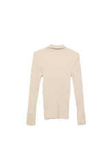 Carina - Ribbed Turtleneck Pullover