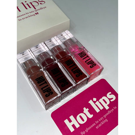 Hot Lips - Lip Gloss full size set 4 shades For Women