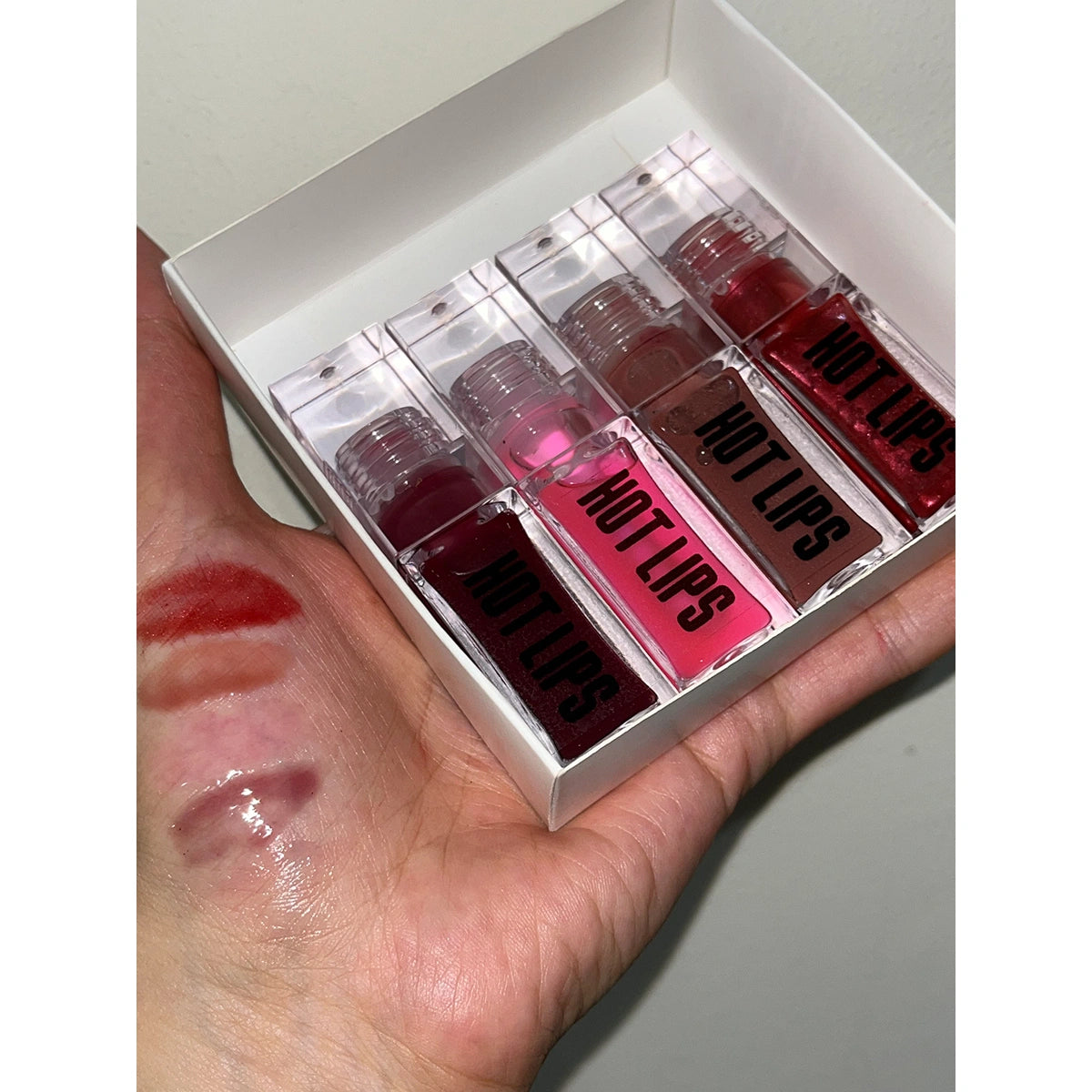 Hot Lips - Lip Gloss full size set 4 shades For Women