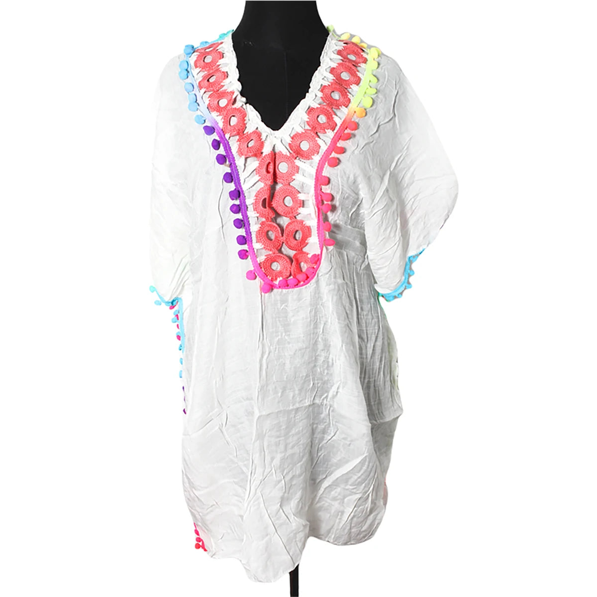 Glitter - Women Cover Up - White