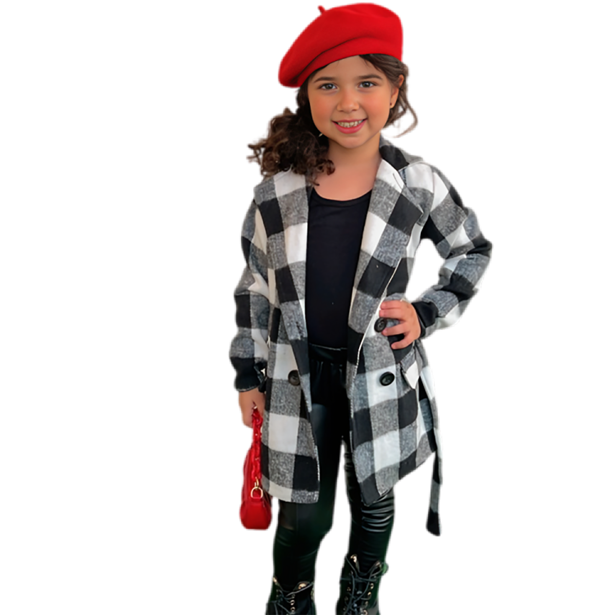 Rokido Fashion - checkered jacket for children