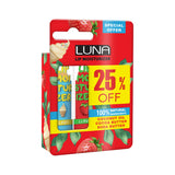 Luna - Lip Moisturizer Strawberry + Vanilla - (Card 1+1)
