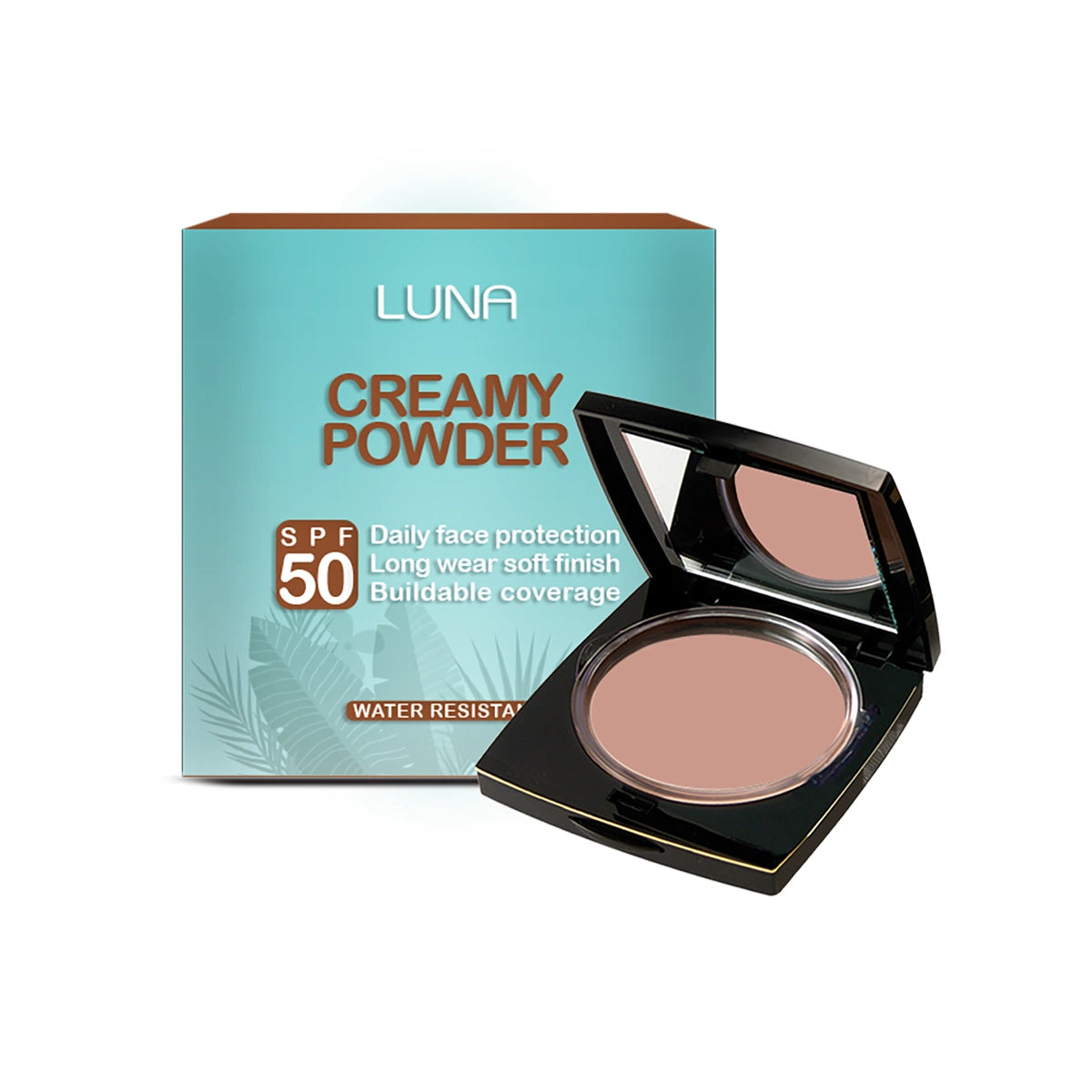 Luna - LUNA 3D CREAMY POWDER SPF50 - 03 MOCHA BEIGE