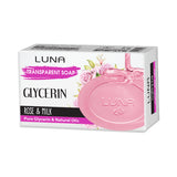 Luna - Glycerin Soap Rose & Milk 110 gm