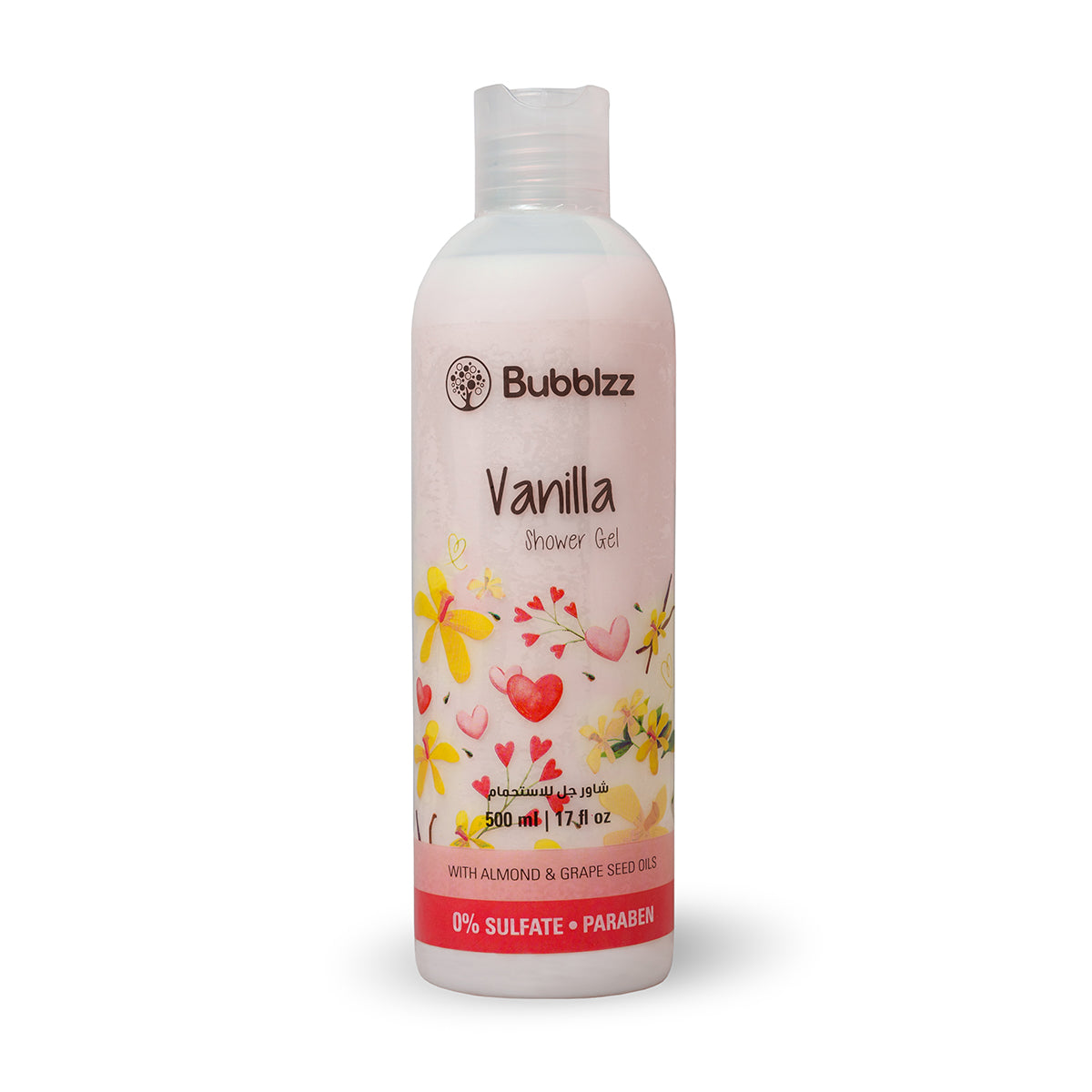 Bubblzz - Vanilla Shower Gel 500ml