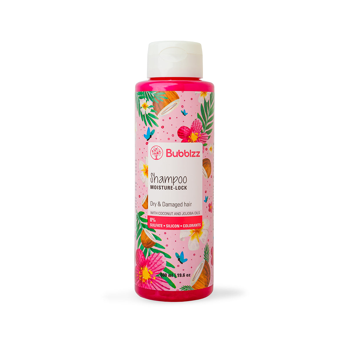 Bubblzz - Moisture Lock Shampoo for Dry Hair 500ml