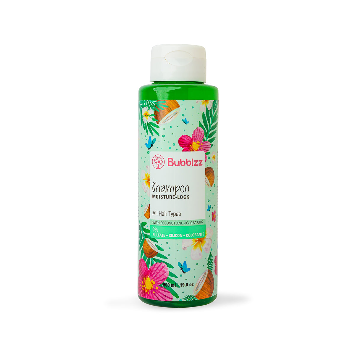 Bubblzz - Moisture Lock Shampoo for all Hair Types 500ml