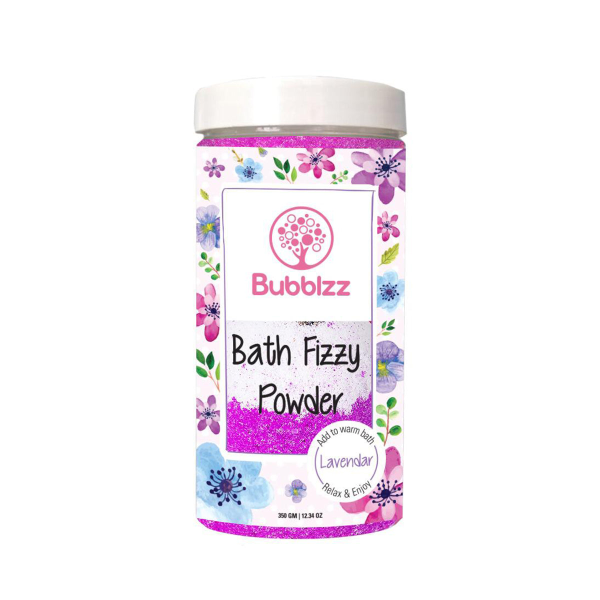 Bubblzz - Lavender Bath Fizzy Powder 350gm