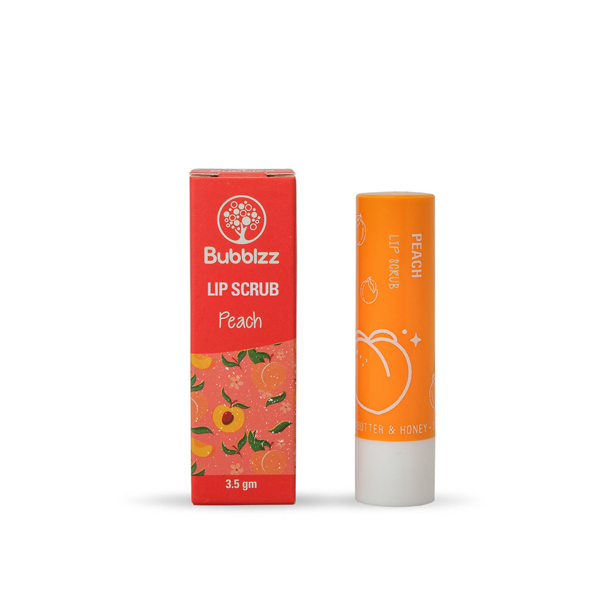 Bubblzz - Peach Lip Scrub 3.5gm