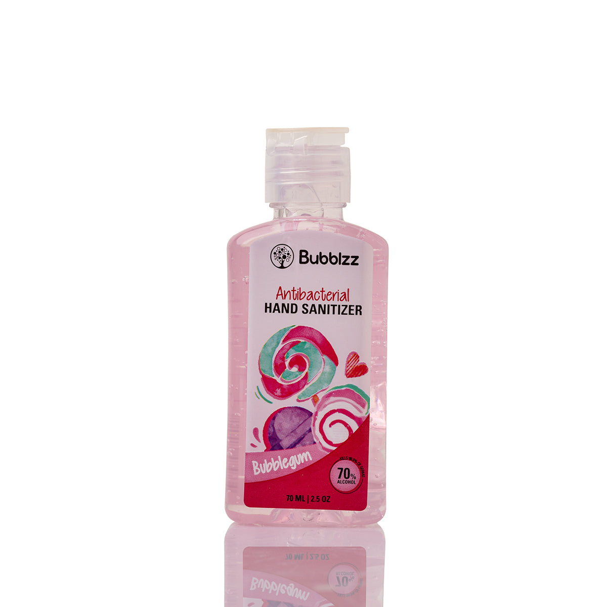 Bubblzz - Antibacterial Hand Sanitizer Bubblegum 70ml