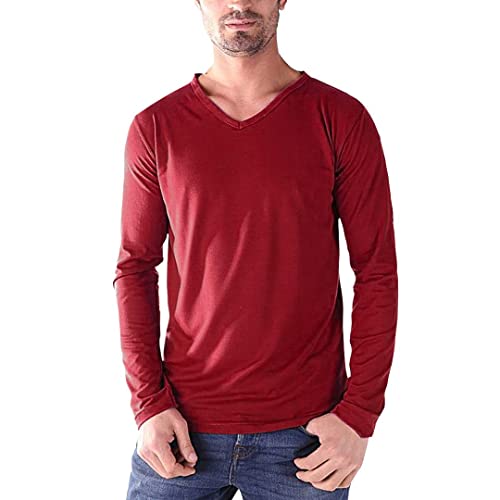 champs land - Doe Men Long Sleeve V-Neck T-Shirt