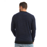 Red circle -  Casual Round Elastic Cuffs Sweatshirt