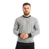 Red circle -  Casual Round Elastic Cuffs Sweatshirt