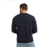 Red circle -  Knitted V-Neck Slip On Sweatshirt