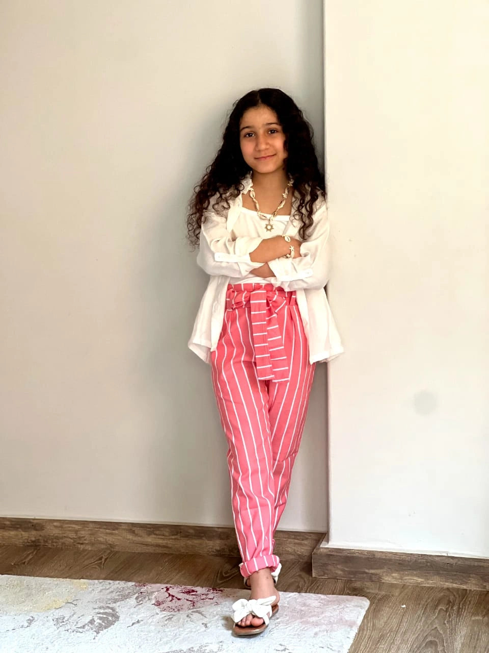 Rokido - Pink Striped Pants
