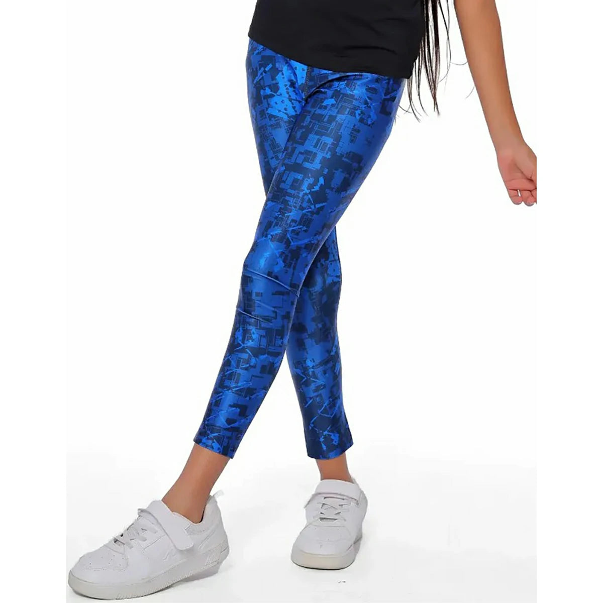 Anja - Blue Leggings 0165-For Girls