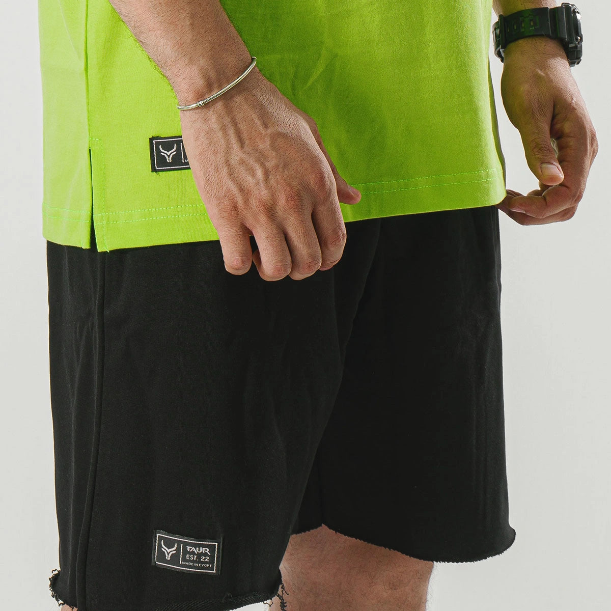 Taur - milton cotton sweat short padded