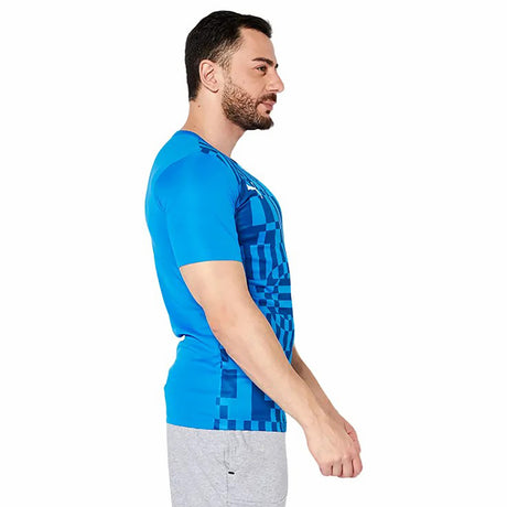 PUMA-INDIVIDUALRISE GRAPHIC JERSEY IGNITE BLU