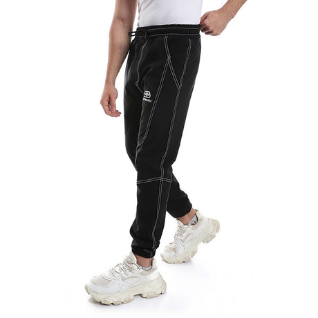 White Rabbit - Plain Pattern With 1 Side Pockets Sweatpants For Men