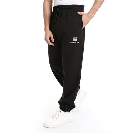 White Rabbit - Plain Pattern With 1 Side Pockets Sweatpants For Men