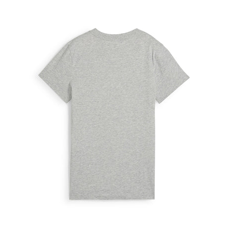 PUMA -  SQUAD GRAPHIC TEE LIGHT GRAY HEATHE