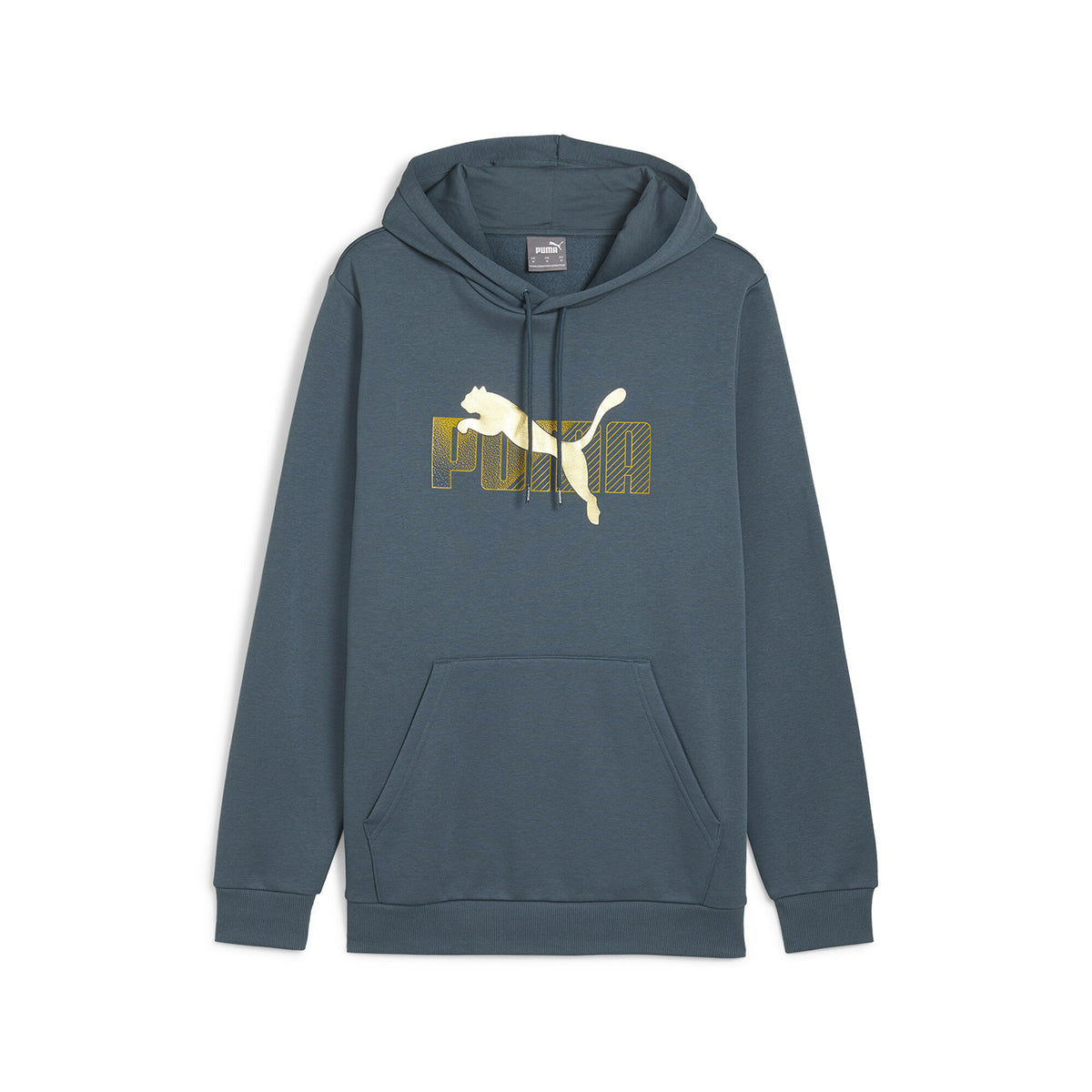 PUMA-ESS+ LOGO LAB HOLIDAY HOODIE FL GRAY SKI
