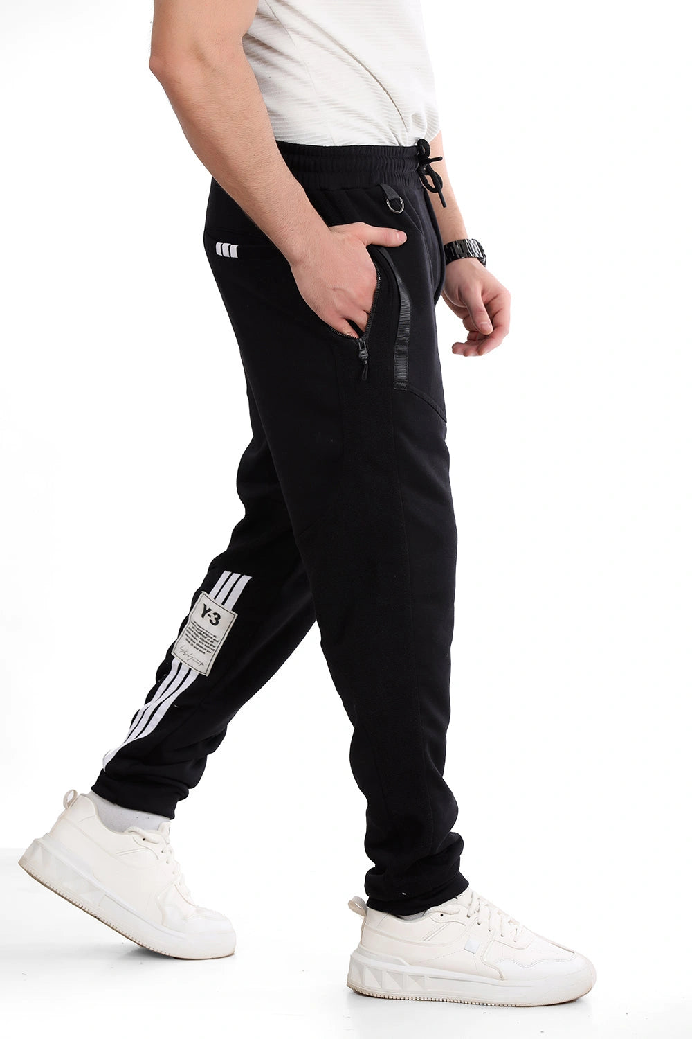 White Rabbit - Comfy Pants With Elastic Trim