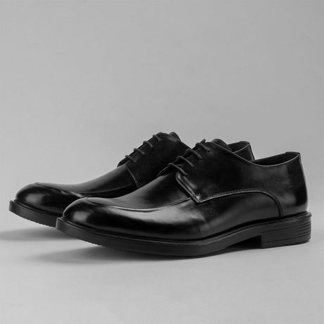 BRIO - Derby Moc Toe Shoes - Black