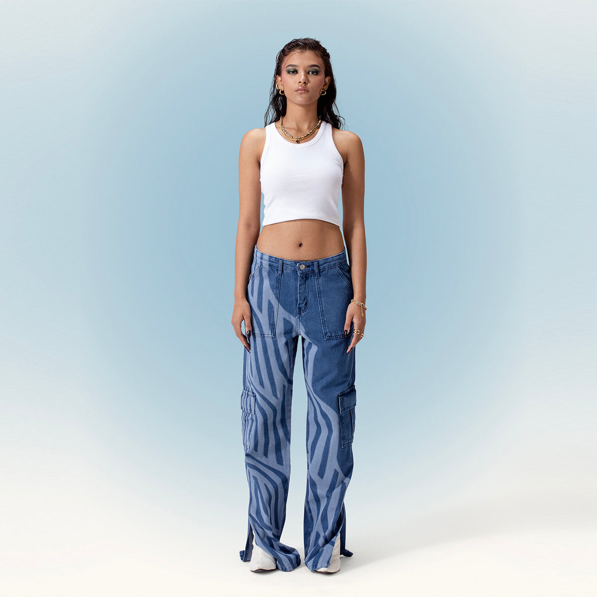 Kava - Cargo Straight Cut Jeanz