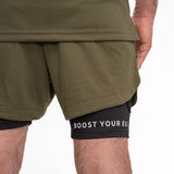 Taur - 2 in 1 mesh linyer short for high flexibility tuff performance