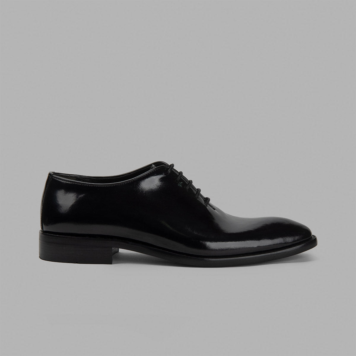 BRIO - Genuine Leather Plain Toe Oxford – Black